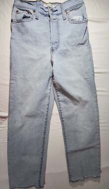 Levi's Ribcage Straight Jeans 26x27